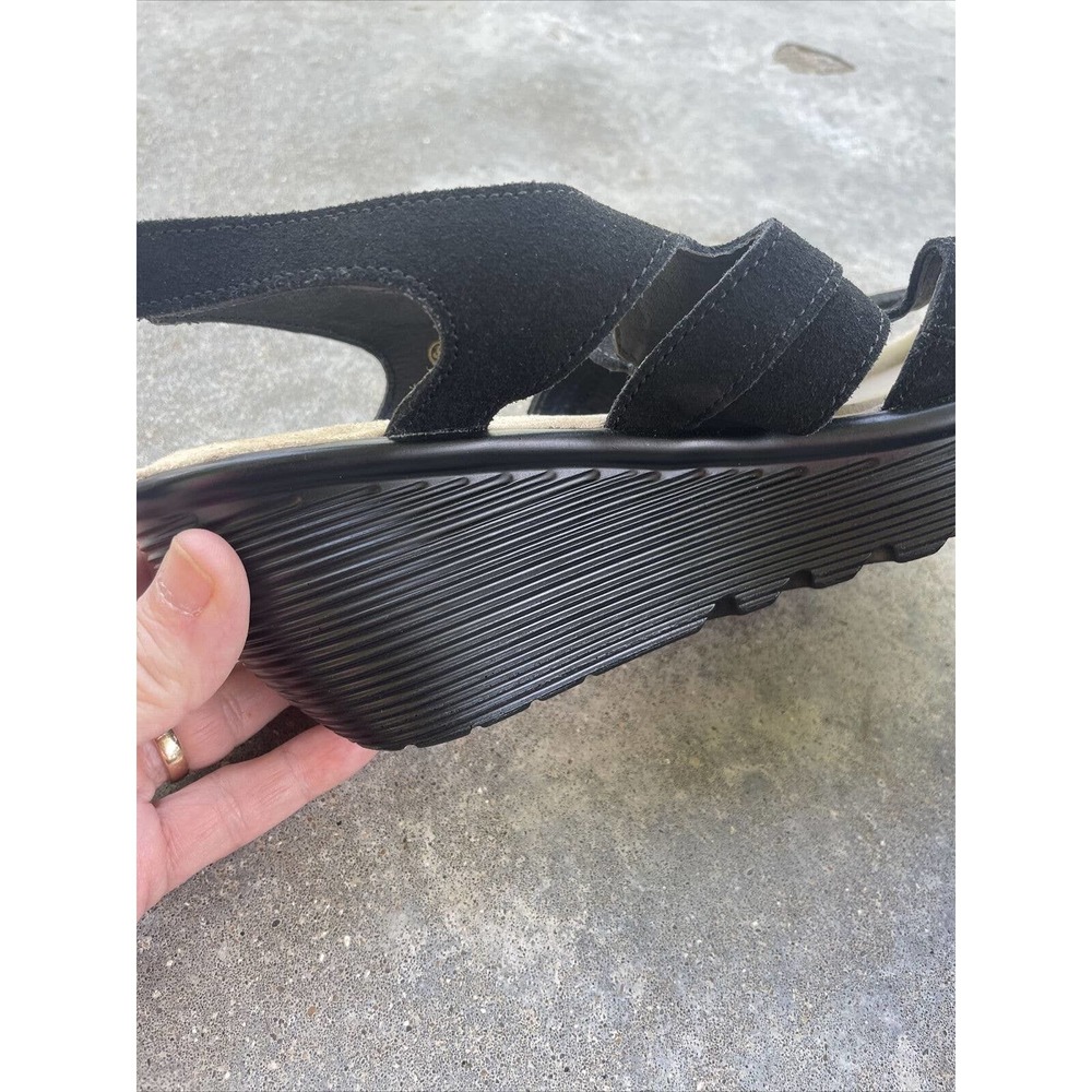 Sketchers Womens Memory Foam Wedge Heels Black St… - image 6